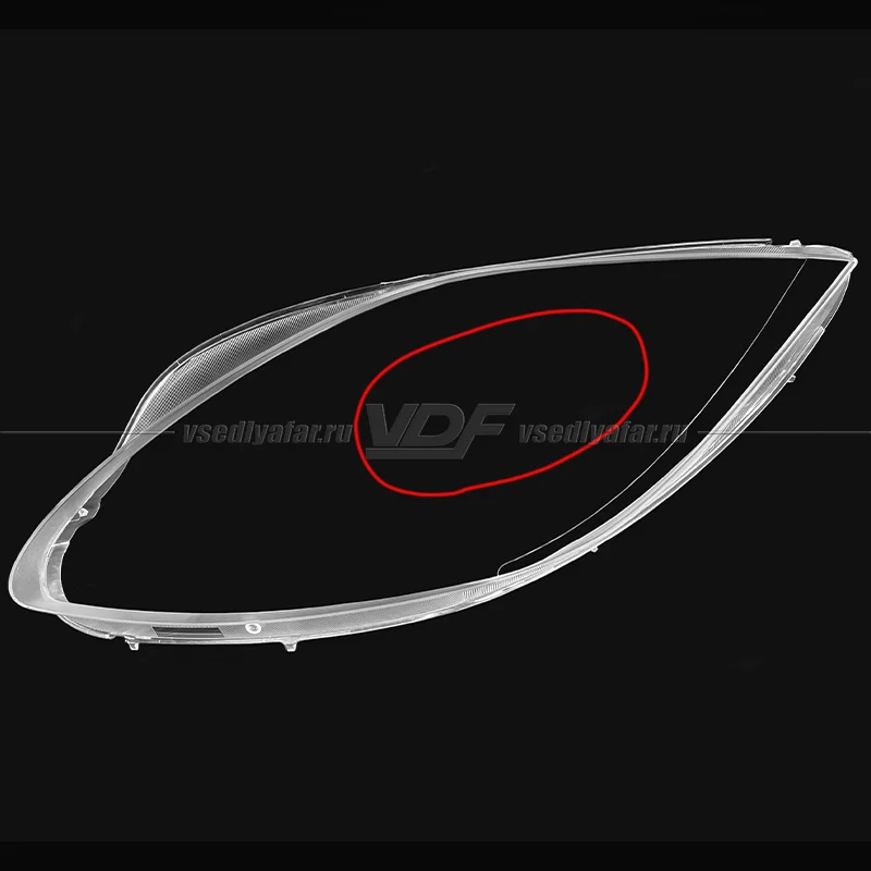 Уцененное стекло для фары SEAT Leon (2009-2013) Левое №2